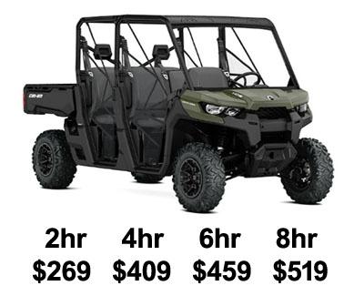 UTV 6-Seat Can-Am Defender HD9