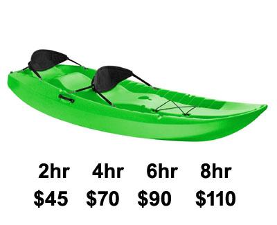 On-Site Kayak Tandem